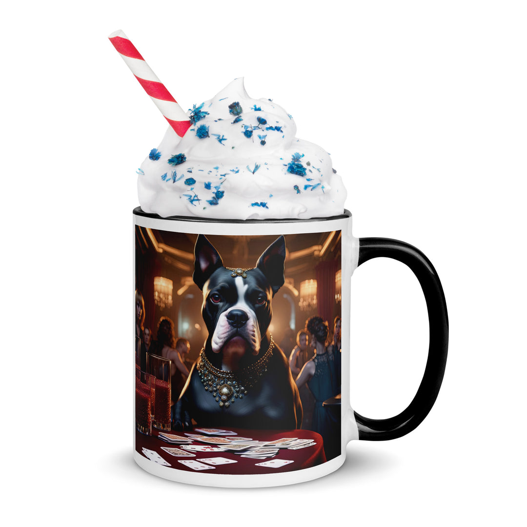 Catahoula Bulldog General- Mug with Color Inside v13