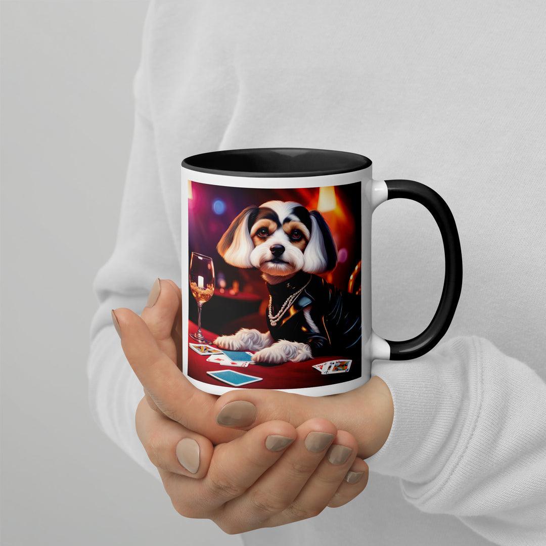 Cavachon- Mug with Color Inside v5