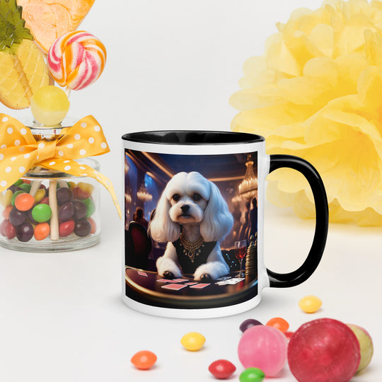 Cavachon- Mug with Color Inside v8