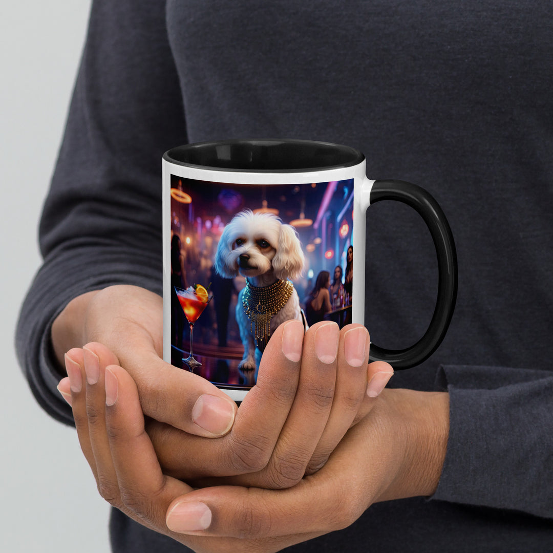 Cavachon- Mug with Color Inside v9