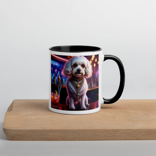 Cavachon- Mug with Color Inside v14