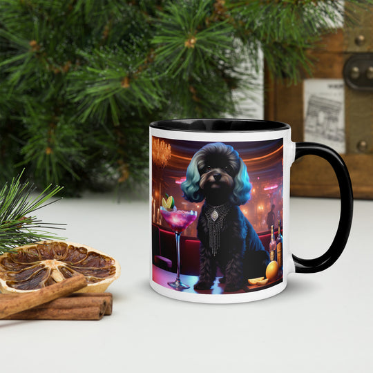 Cavapoo General- Mug with Color Inside