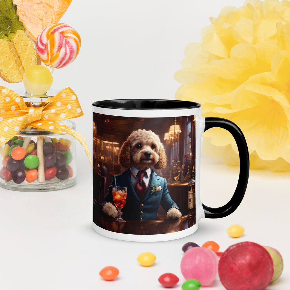 Cavapoo General- Mug with Color Inside v4