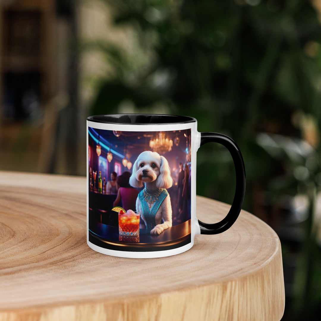 Cavapoo General- Mug with Color Inside v5