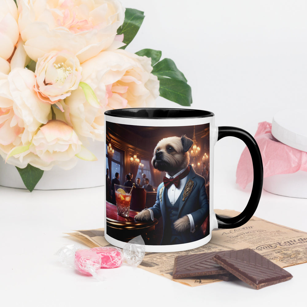 Cavapoo General- Mug with Color Inside v6