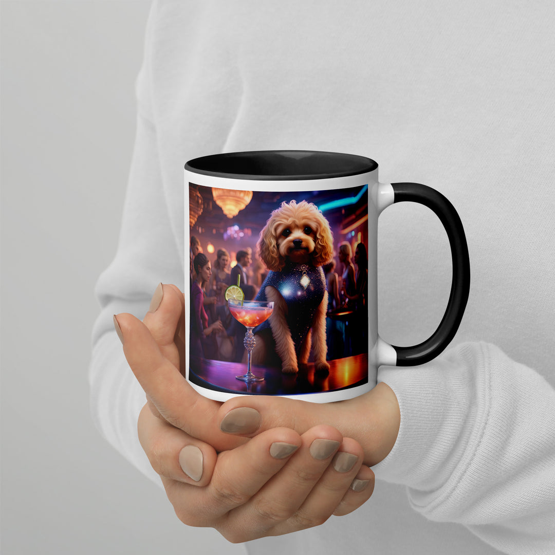 Cavapoo General- Mug with Color Inside v11`