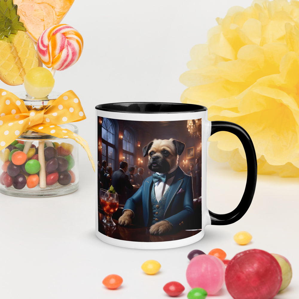Cavapoo General- Mug with Color Inside v16