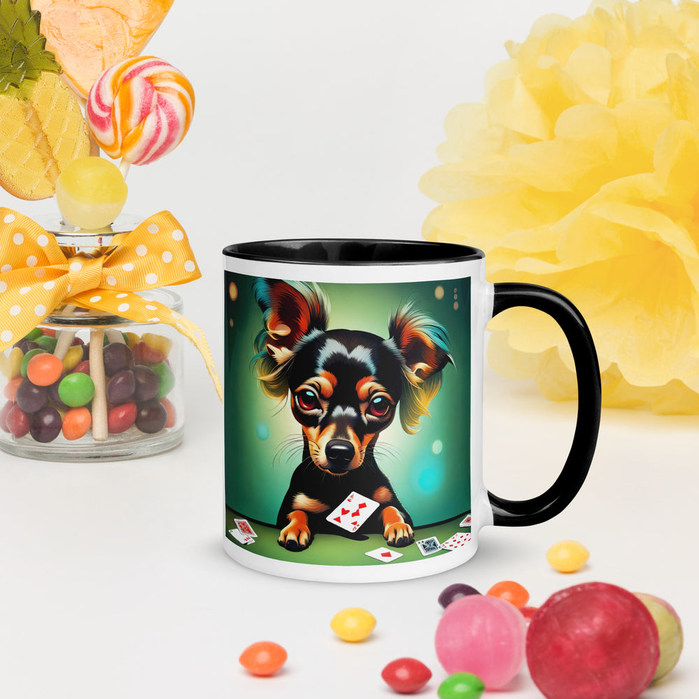 Chiweenie General- Mug with Color Inside v3