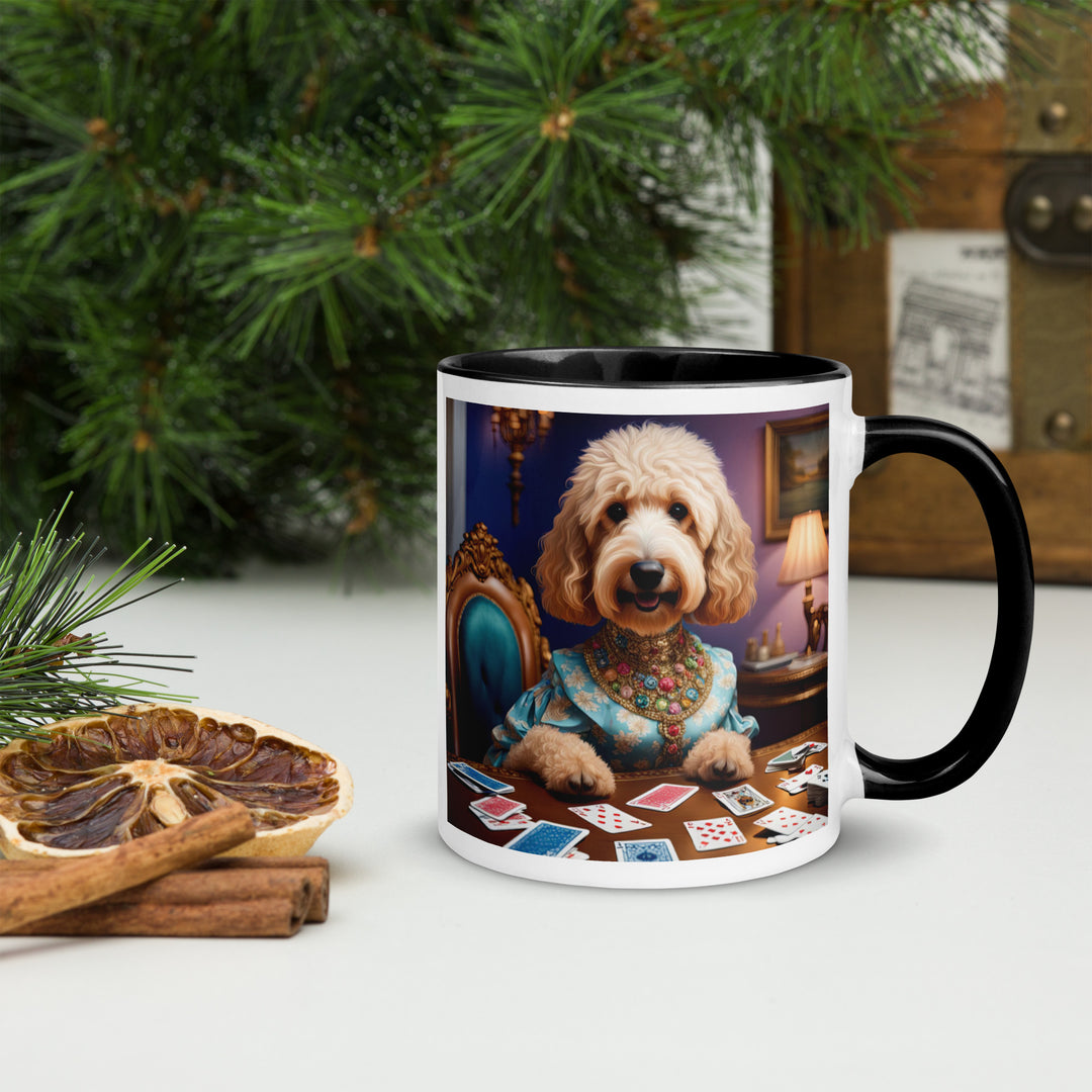 Goldendoodle- Mug with Color Inside v3