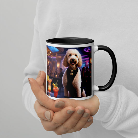 Goldendoodle- Mug with Color Inside v14