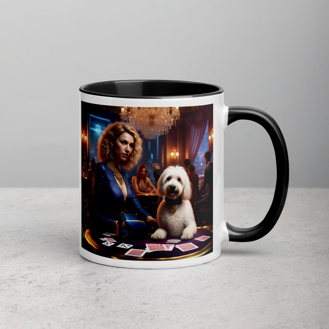 Goldendoodle- Mug with Color Inside v22