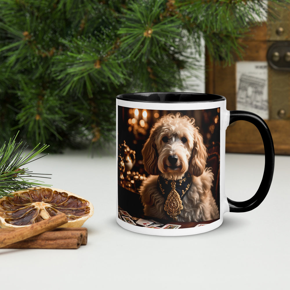 Goldendoodle- Mug with Color Inside v23