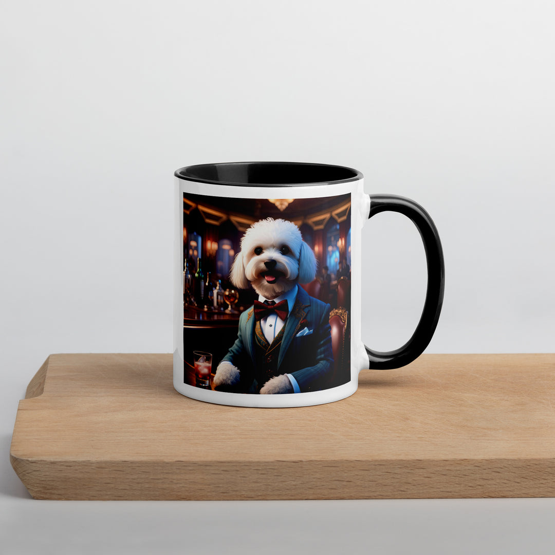 Maltipoo General- Mug with Color Inside v6