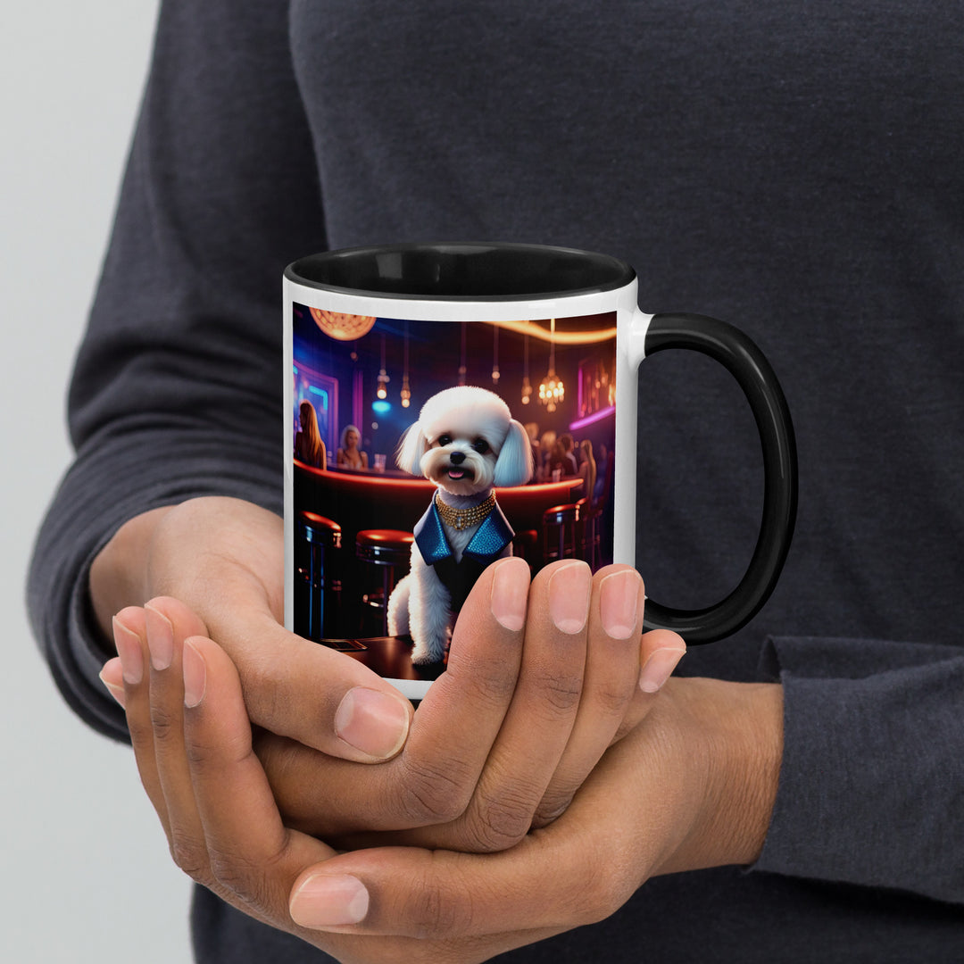 Maltipoo General- Mug with Color Inside v7