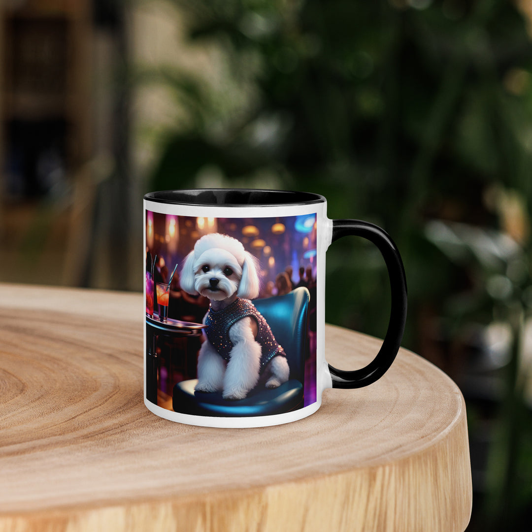 Maltipoo General- Mug with Color Inside v12