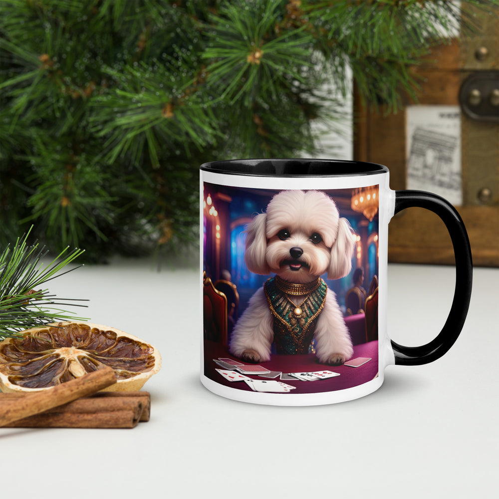 Maltipoo General- Mug with Color Inside v13