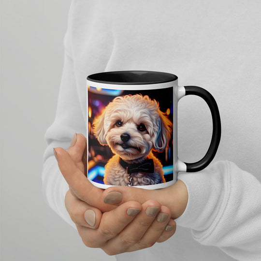 Maltipoo General- Mug with Color Inside v14