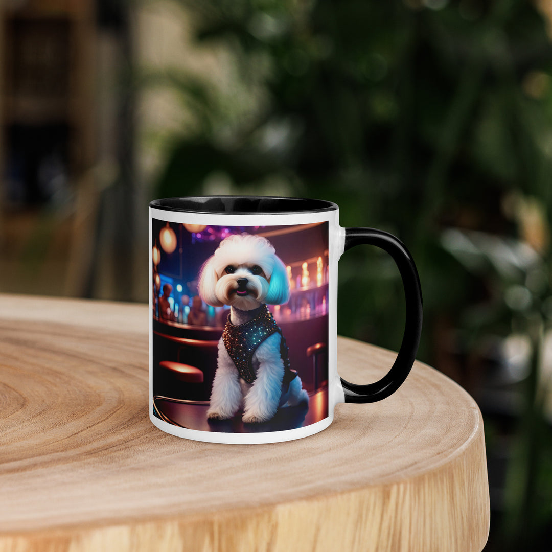 Maltipoo General- Mug with Color Inside v16