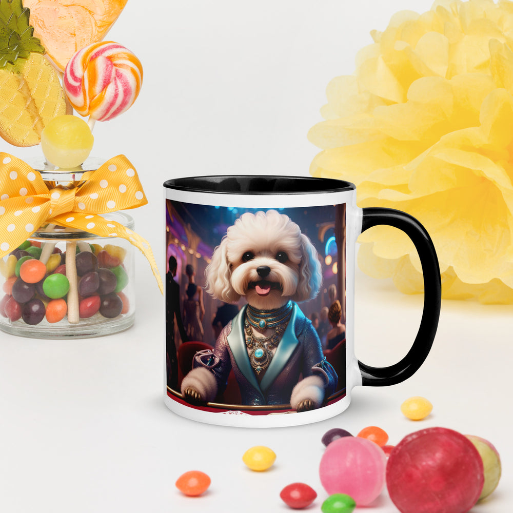 Maltipoo General- Mug with Color Inside v15