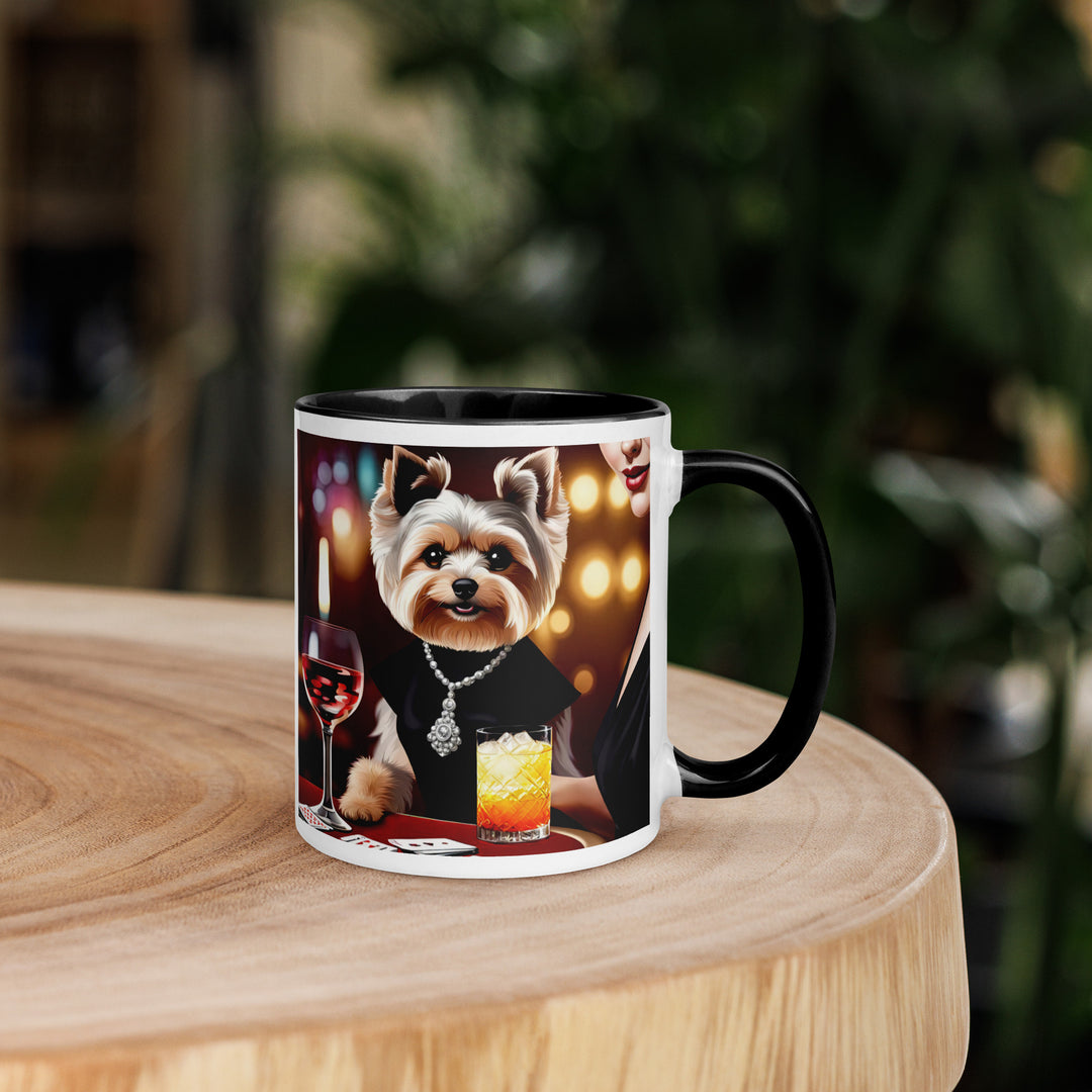 Morkie General- Mug with Color Inside v3