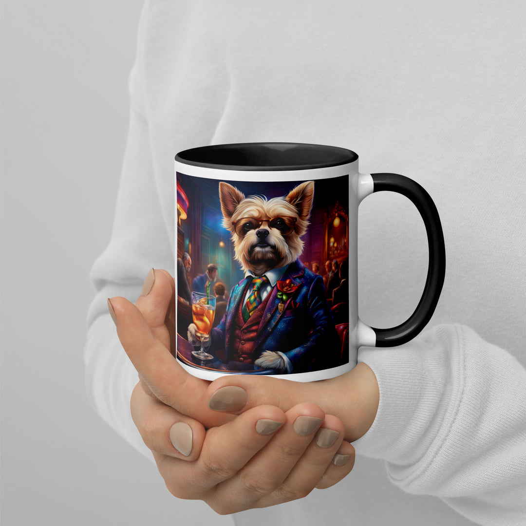 Pekapoo General- Mug with Color Inside v4