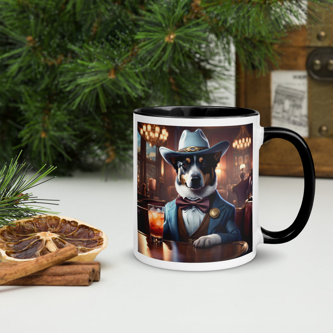 Texas Heeler General- Mug with Color Inside v2