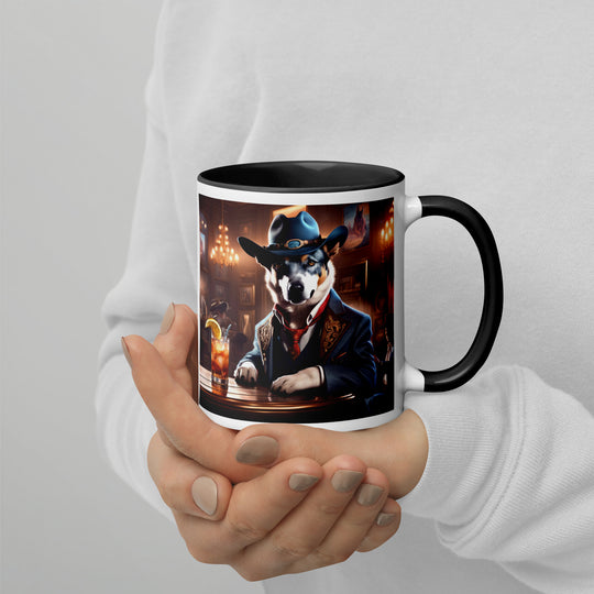 Texas Heeler General- Mug with Color Inside v3