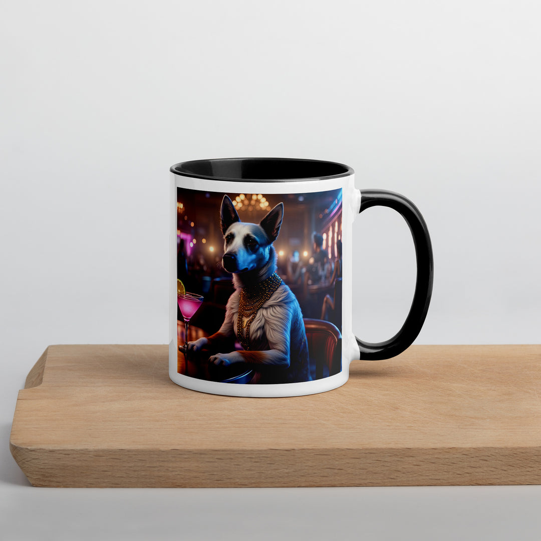 Texas Heeler General- Mug with Color Inside v5