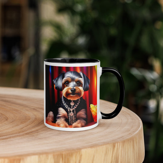 Yorkipoo General- Mug with Color Inside v2