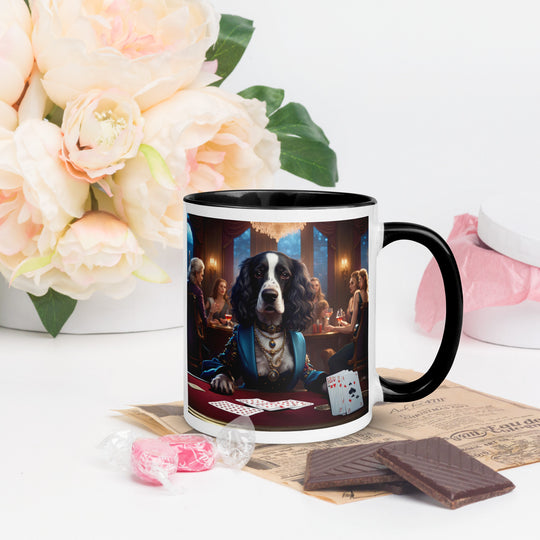 Sprocker Spaniel General- Mug with Color Inside v4