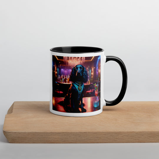 Sprocker Spaniel General- Mug with Color Inside v5