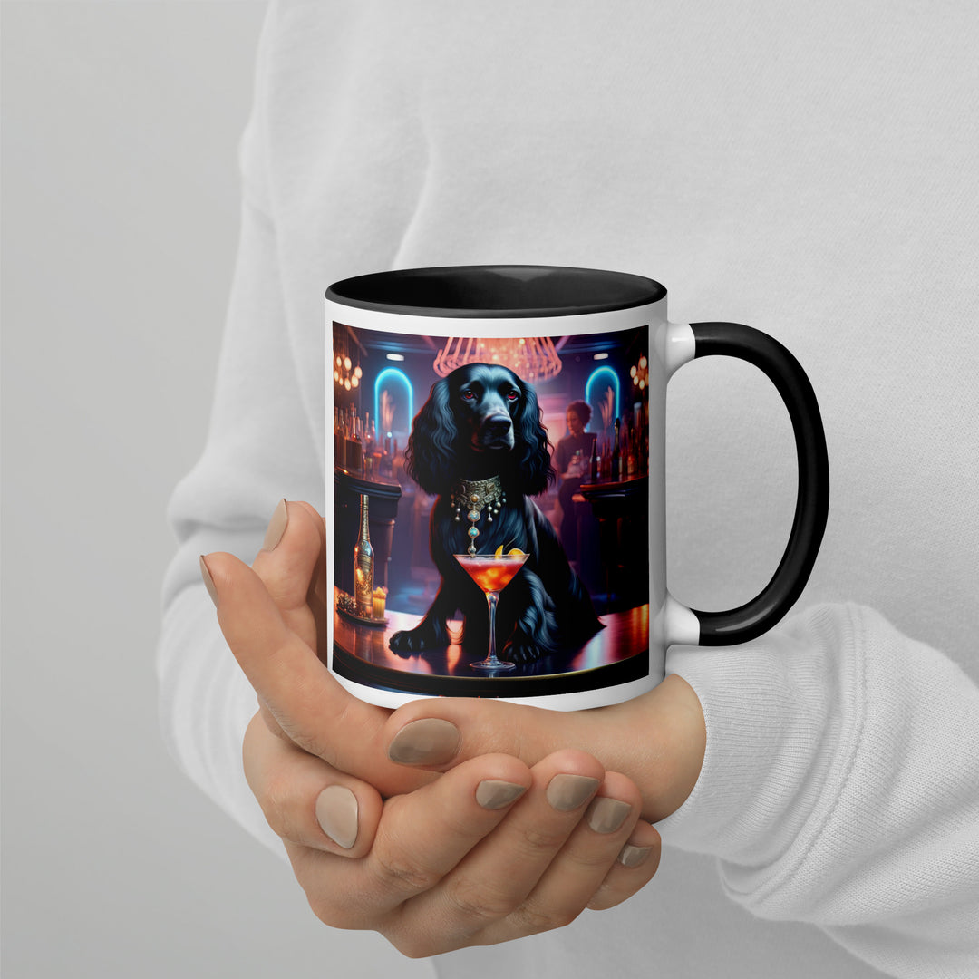 Sprocker Spaniel General- Mug with Color Inside v8