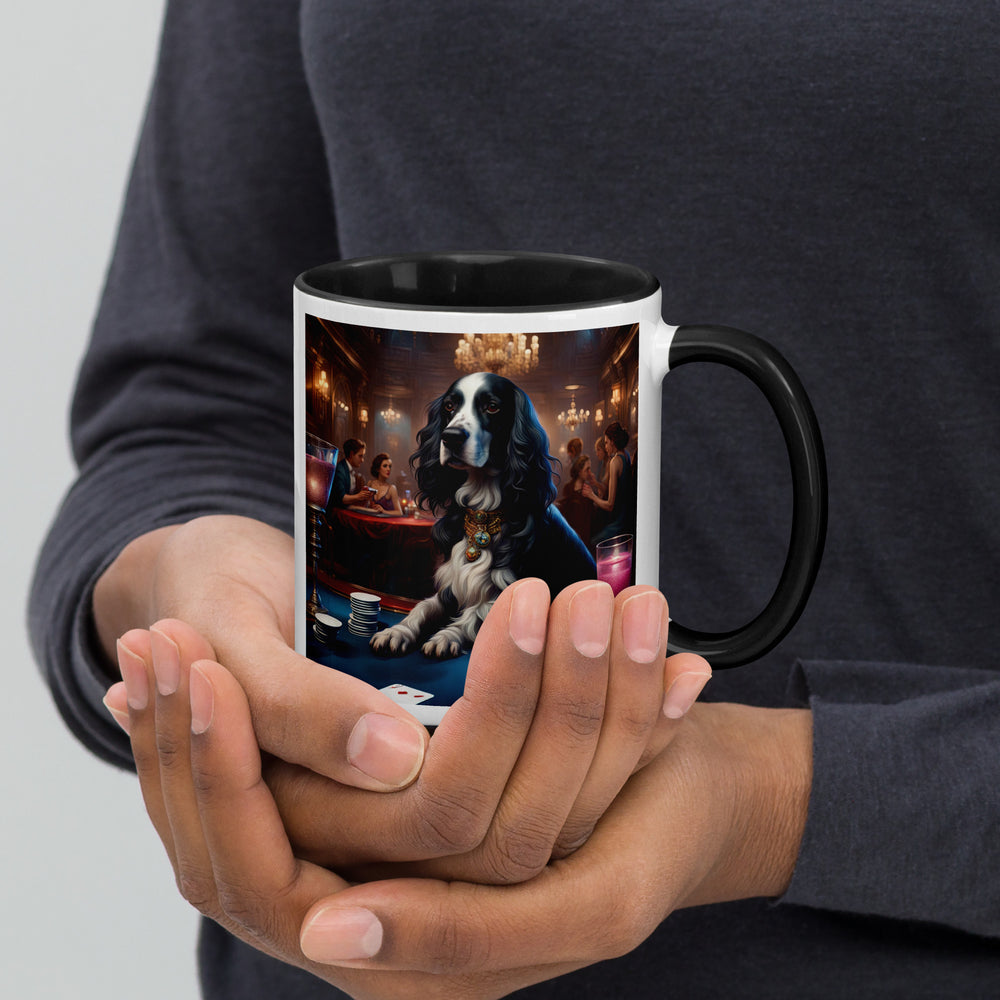 Sprocker Spaniel General- Mug with Color Inside v9