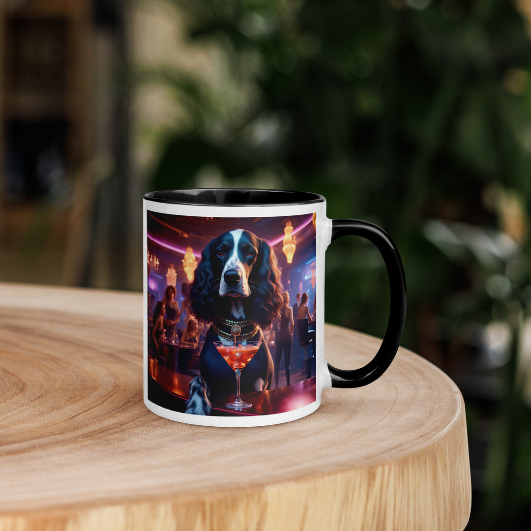 Sprocker Spaniel General- Mug with Color Inside v14