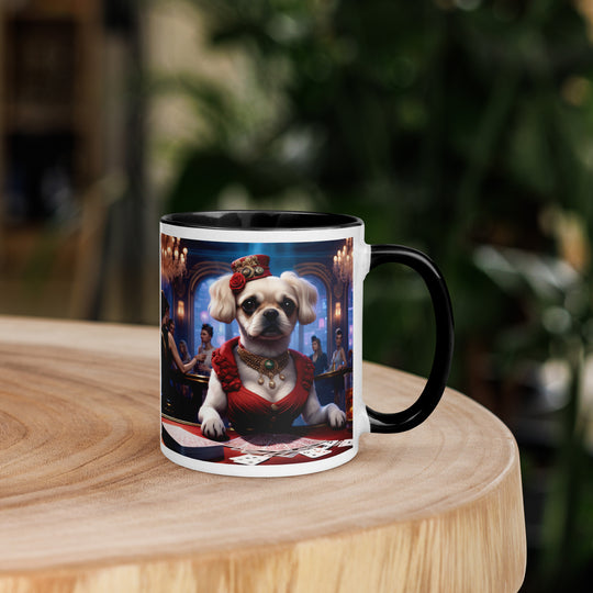 Pugapoo General- Mug with Color Inside