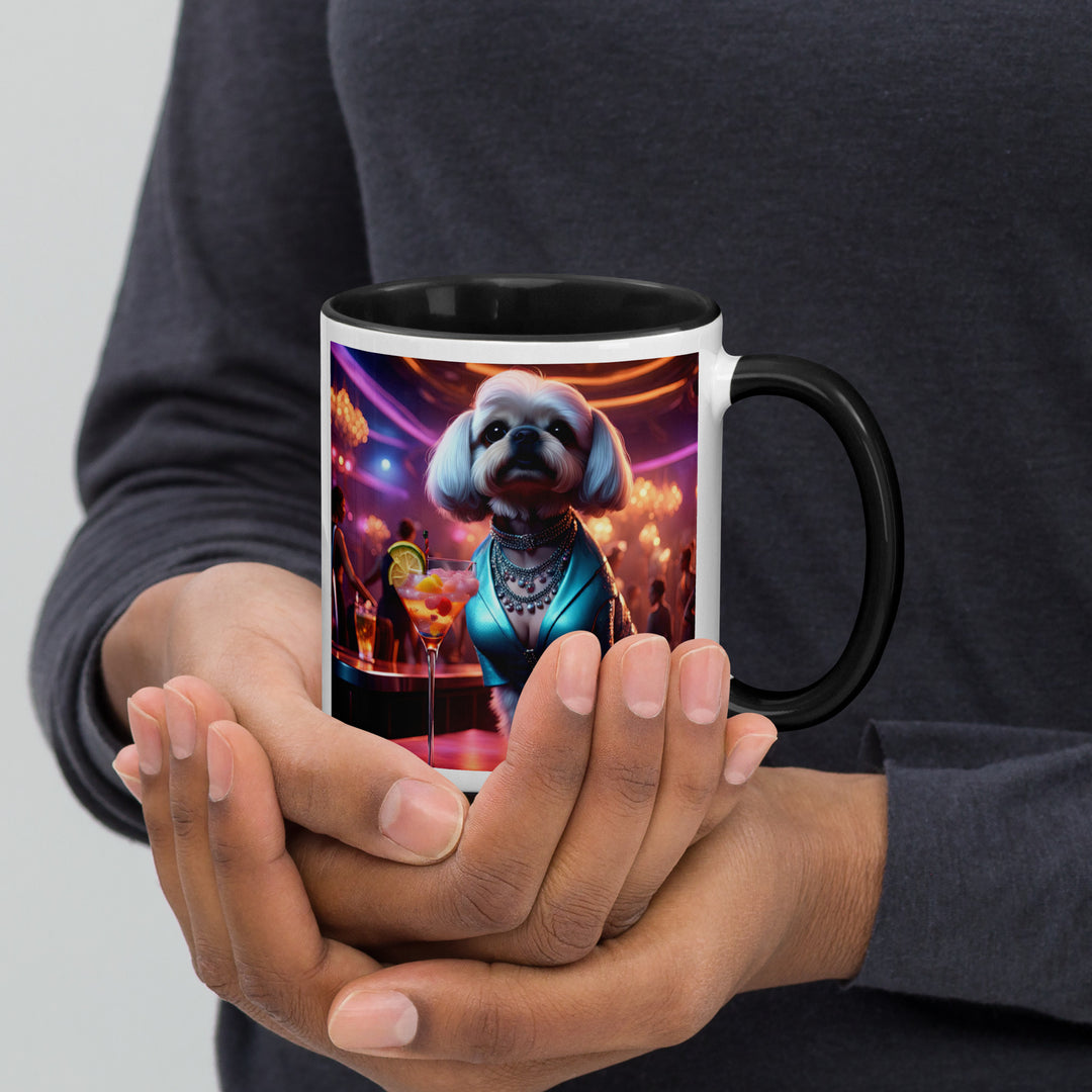 Pugapoo General- Mug with Color Inside v2