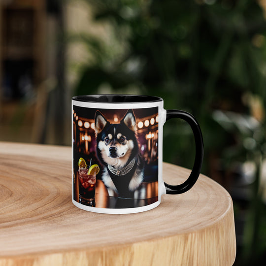 Pomsky General- Mug with Color Inside v3