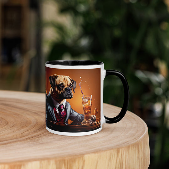 Puggle General- Mug with Color Inside v3