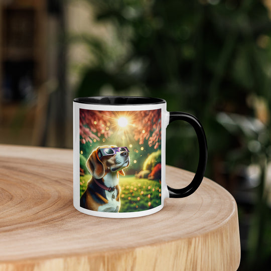 Beagle Eclipse- Mug with Color Inside