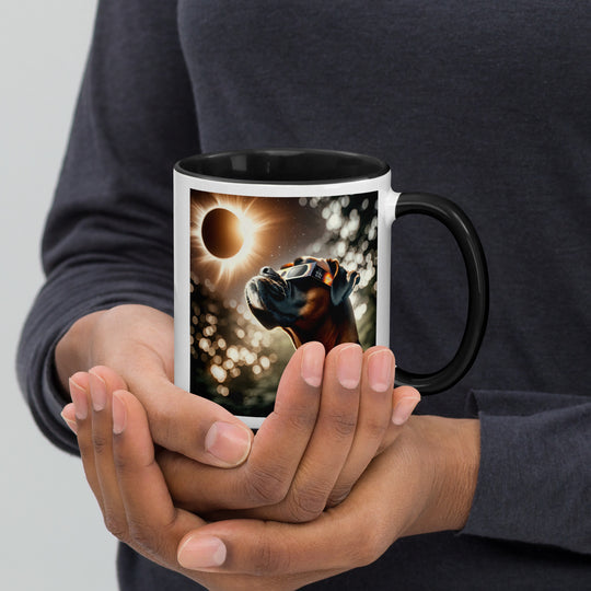 Boxer Eclipse- Mug with Color Inside