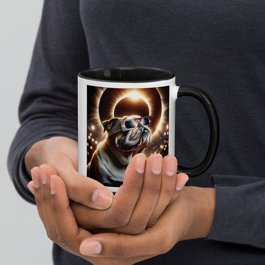 Bulldog Eclipse- Mug with Color Inside