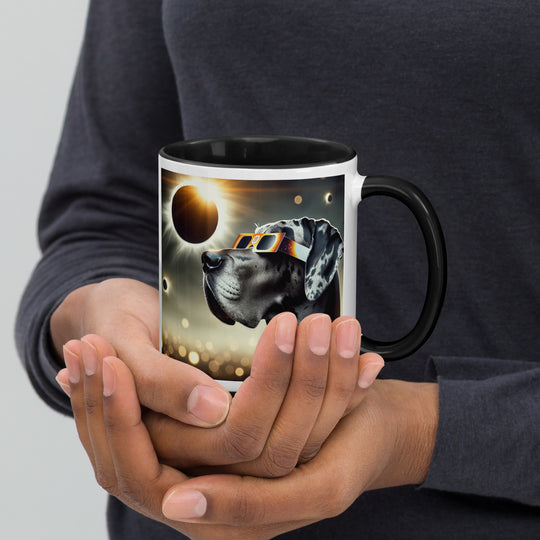 Great Dane Eclipse- Mug with Color Inside v2