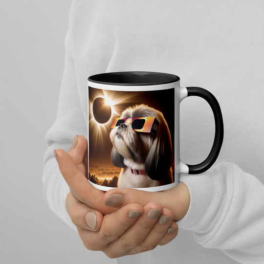 Shih Tzu Eclipse- Mug with Color Inside v2