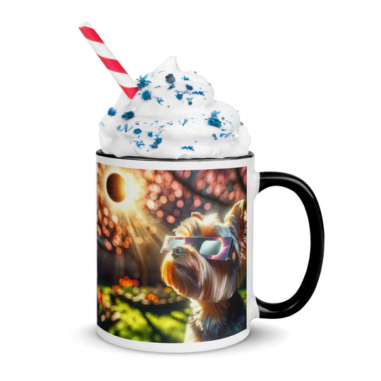 Yorkshire Terrier Eclipse- Mug with Color Inside v2