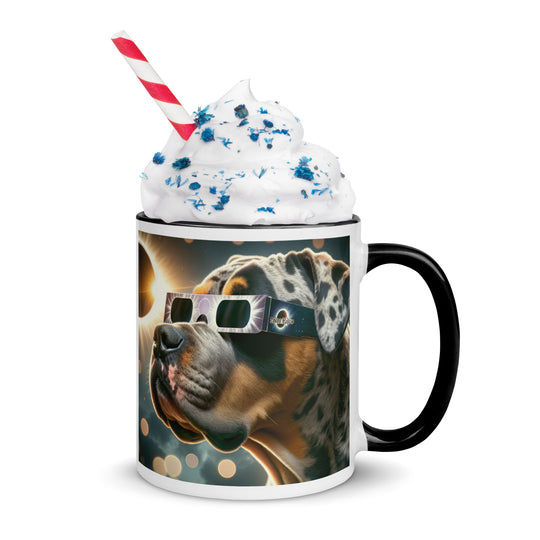 Catahoula Bulldog Eclipse- Mug with Color Inside