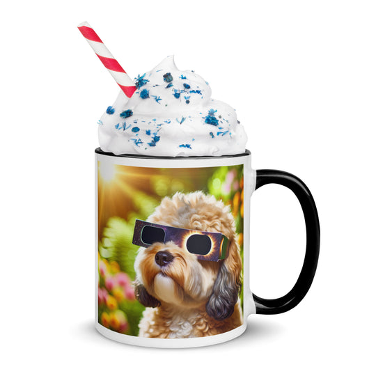 Cavapoo Eclipse- Mug with Color Inside