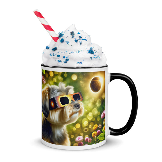 Morkie Eclipse- Mug with Color Inside