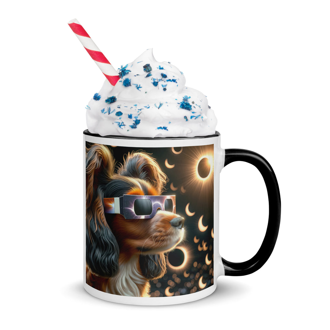 Sprocker Spaniel Eclipse- Mug with Color Inside v2