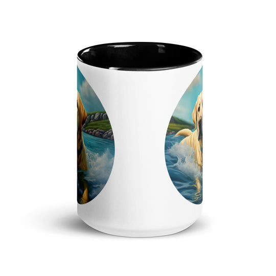 Mug with Color Inside-Labrador Retriever V20