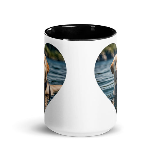 Mug with Color Inside-Labrador Retriever Labrador Retriever V22